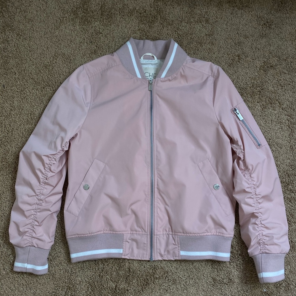 BWT Rachel Roy Blush Bomber Jacket